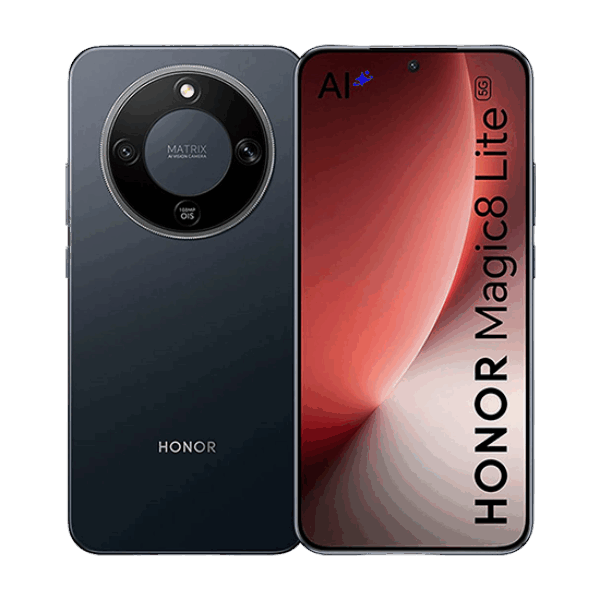 Honor Magic8 Lite 5G Dual Sim 8GB RAM 256GB - Midnight Black